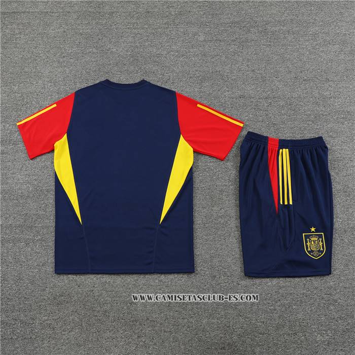 Chandal del Espana 23-24 Manga Corta Azul - Pantalon Corto